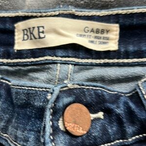 bKE Gabby Curvy Fit High Rise Ankle Skinny